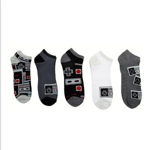Nintendo No-show Socks 5 pairs